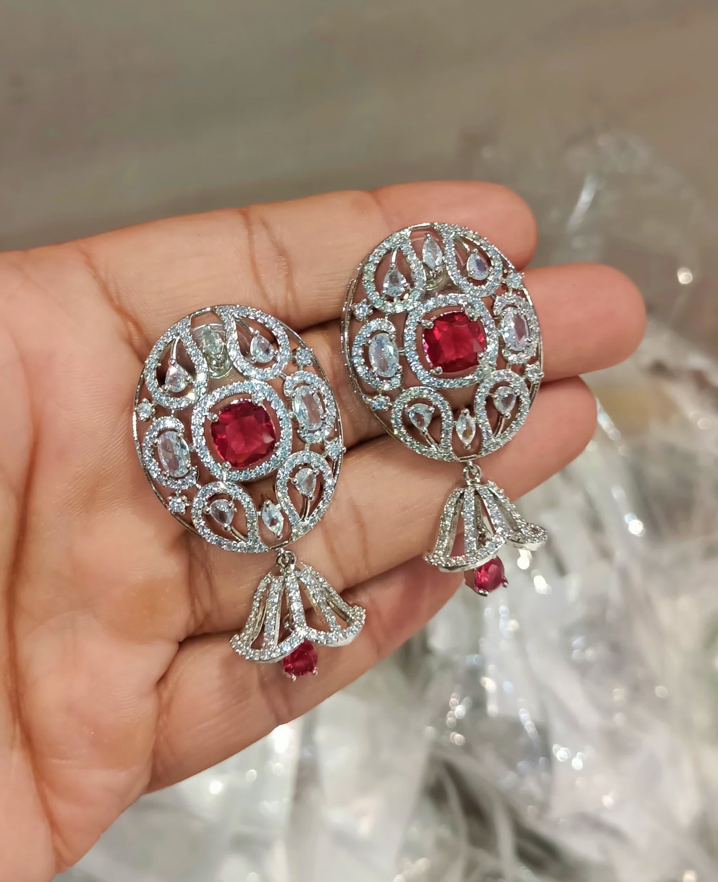 American Diamond Earrings