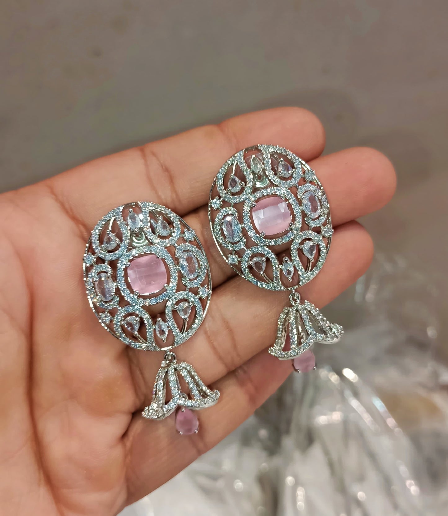 American Diamond Earrings