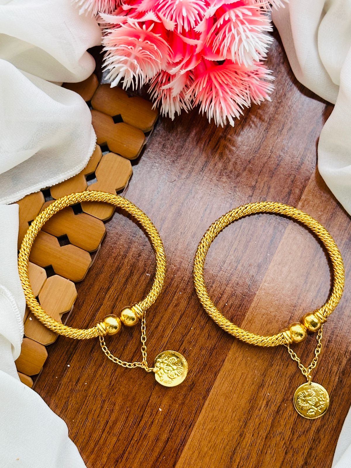 *Goldpolish Bangles Pair*