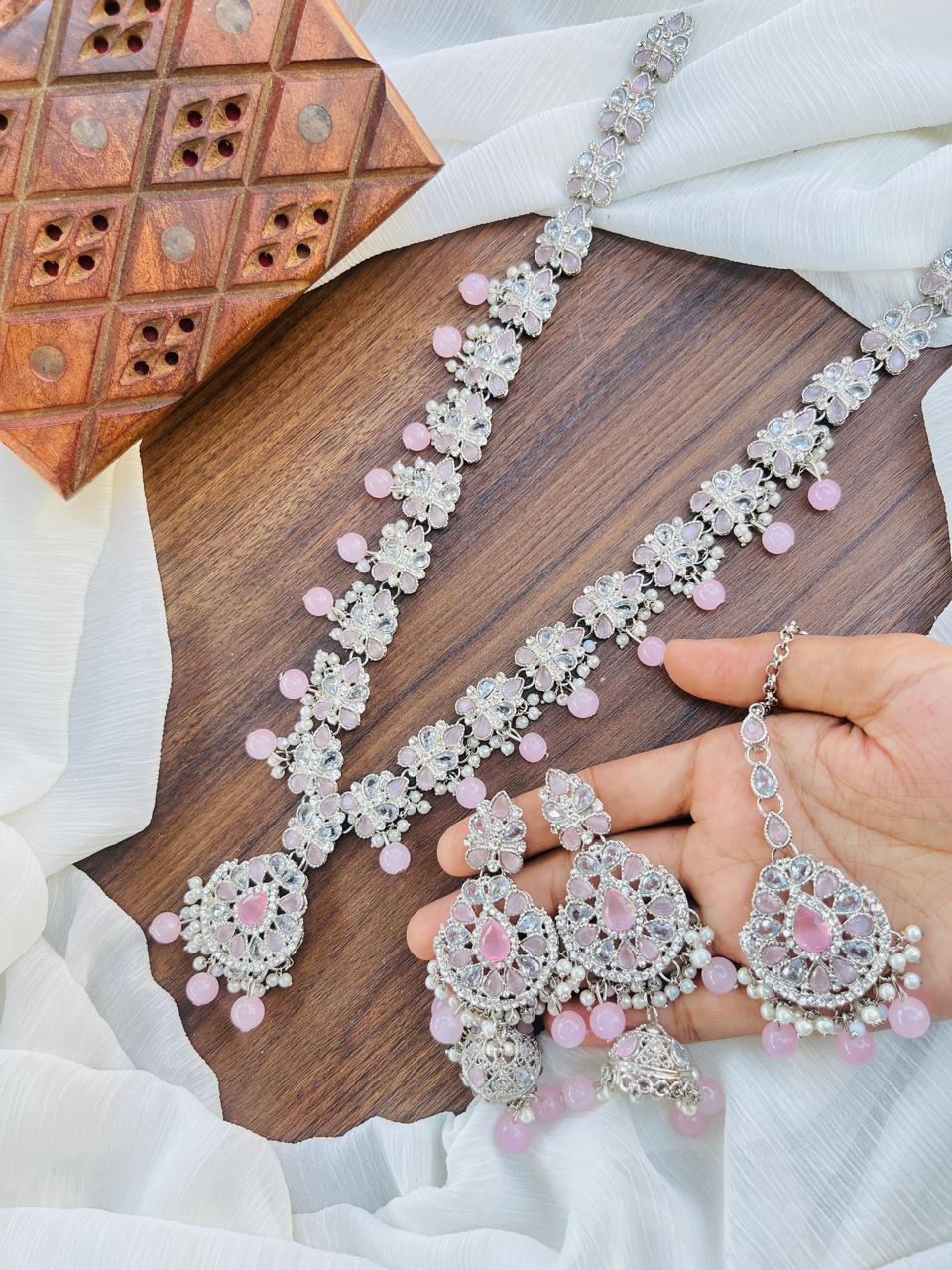 Designer Mala set with Teeka