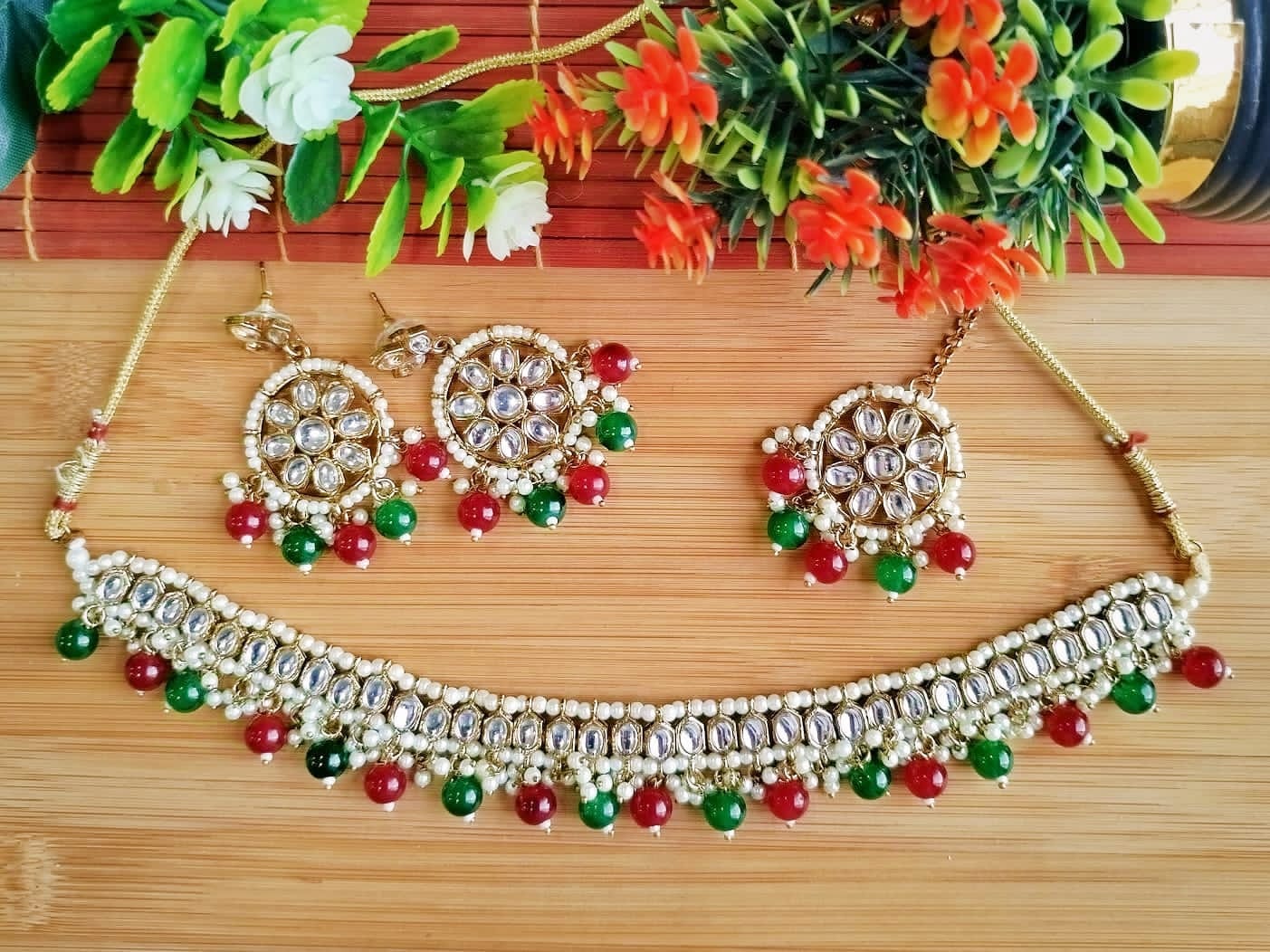 Indian Kundan set