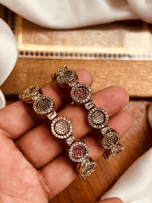 Zircon bangles