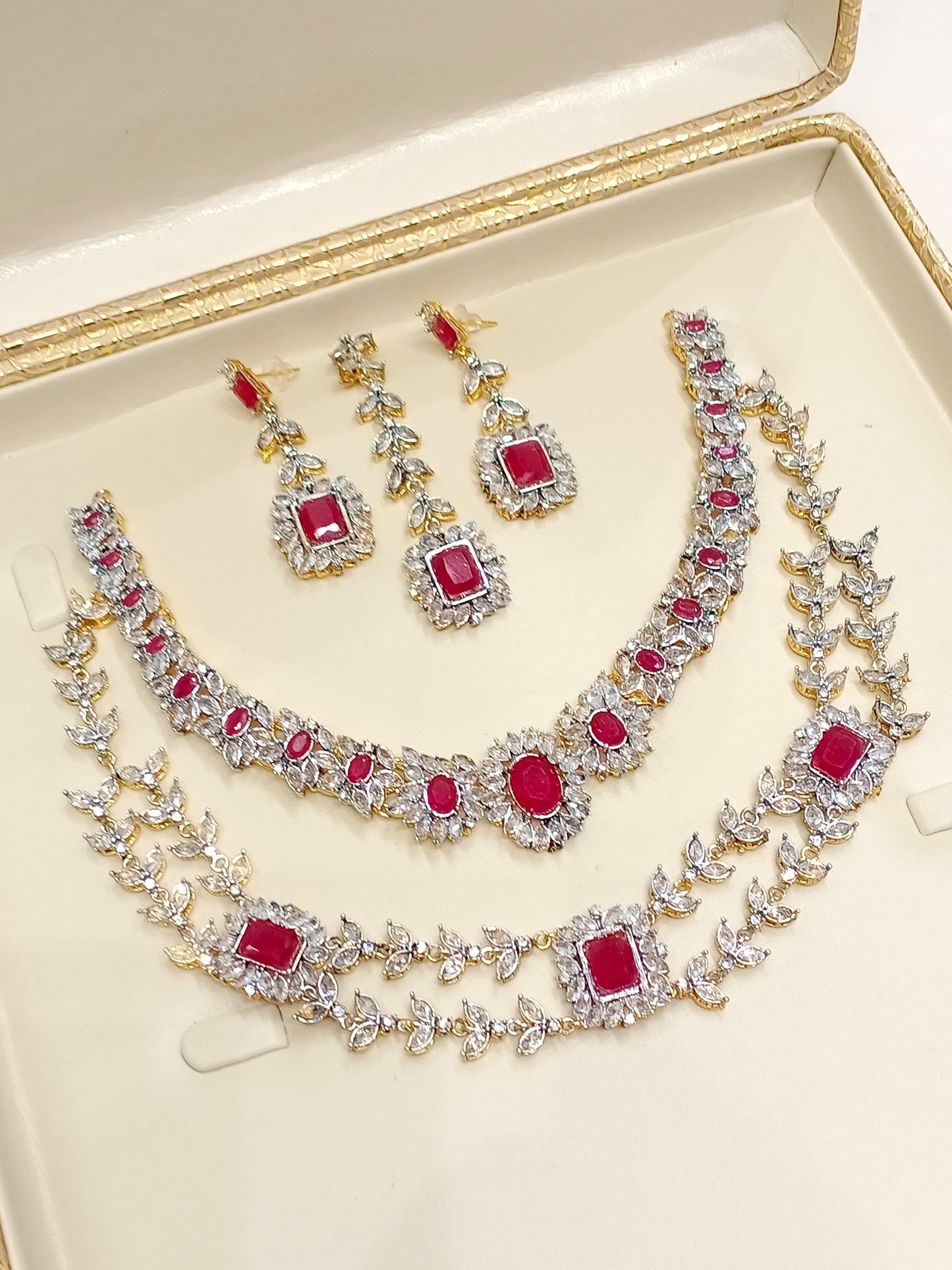 Zircon bridal set