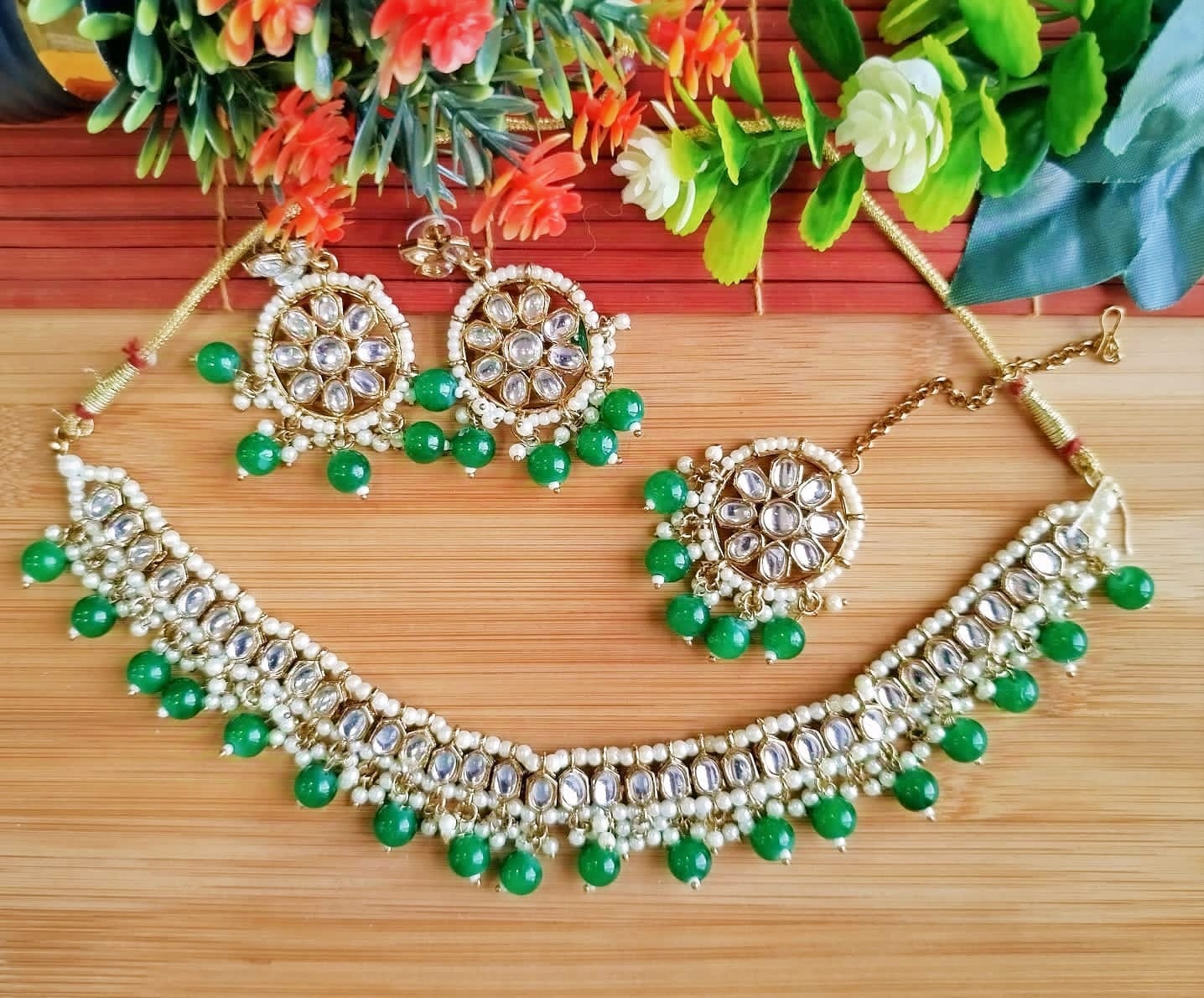 Indian Kundan set