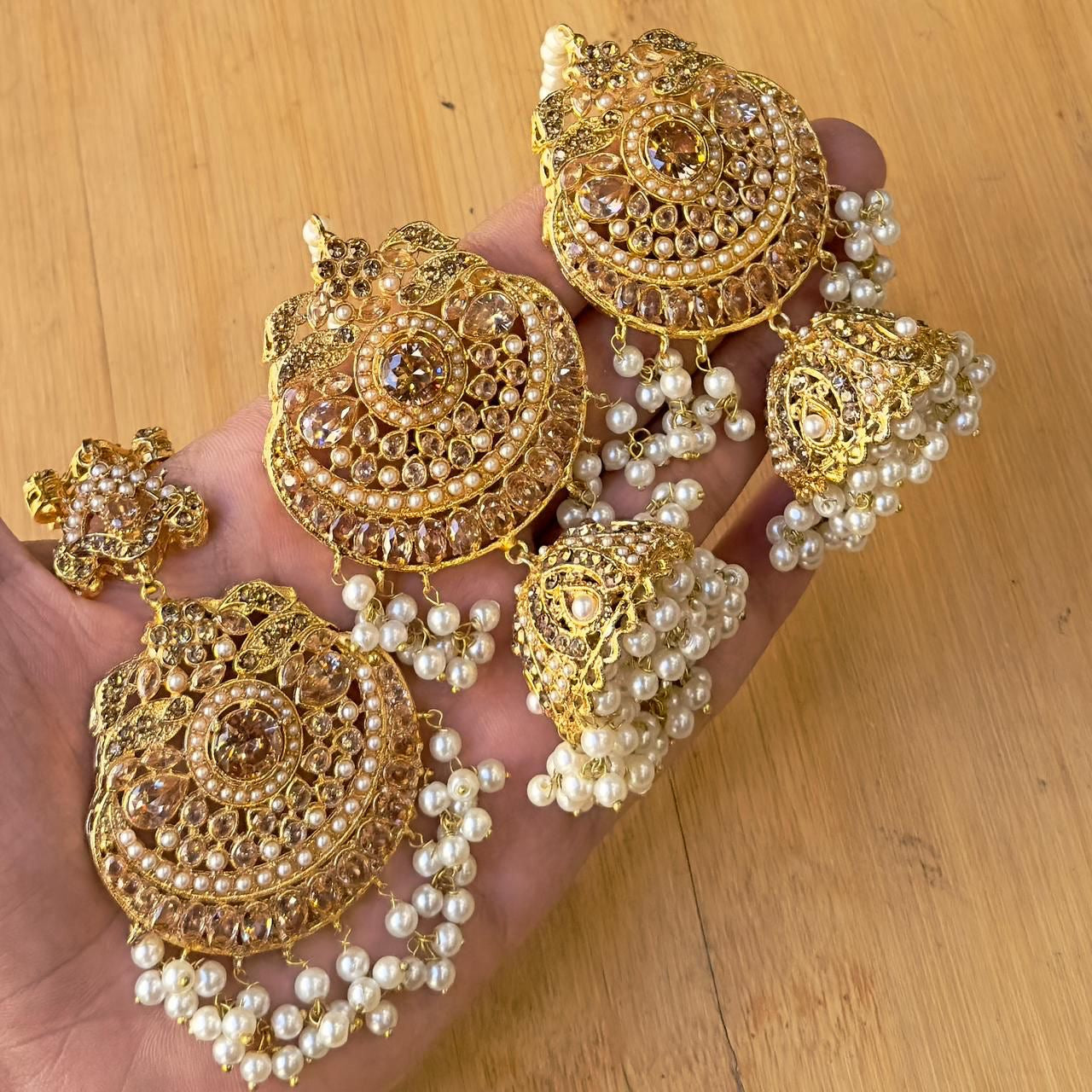 *Jhumka Tikka Set*