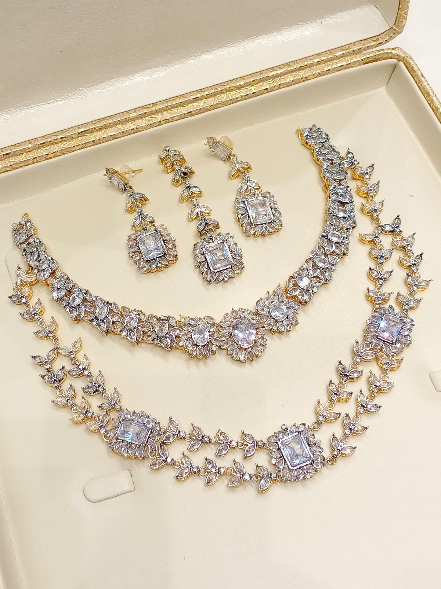 Zircon bridal set