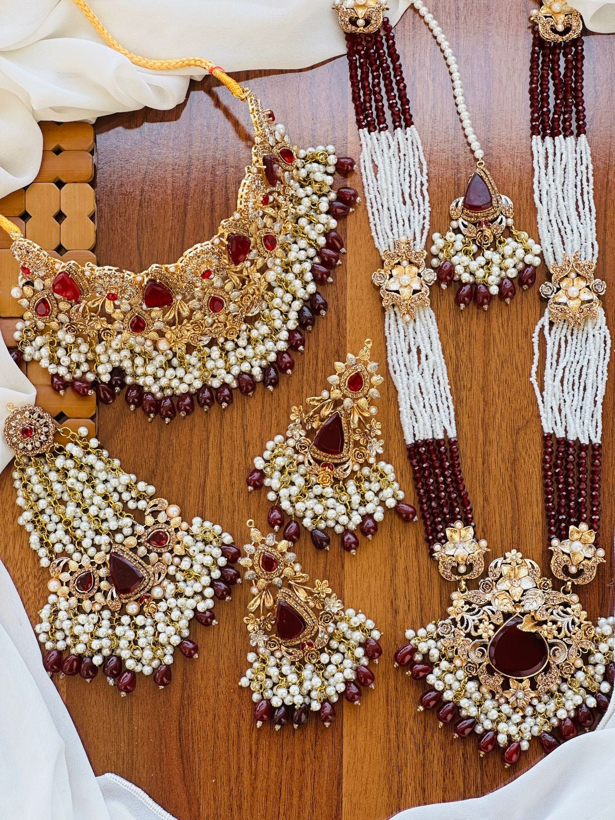 3D Mala bridal set