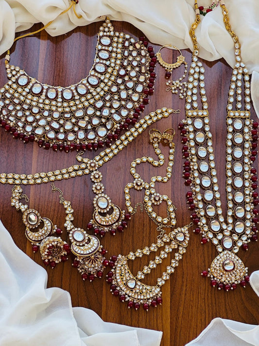 Dabbiiii Kundan bridal set