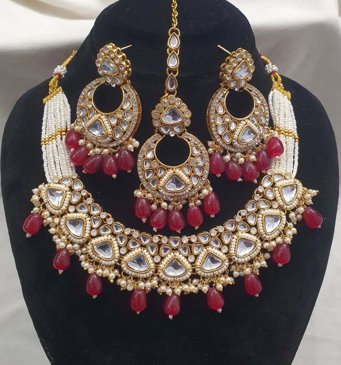 Kundan bridal set