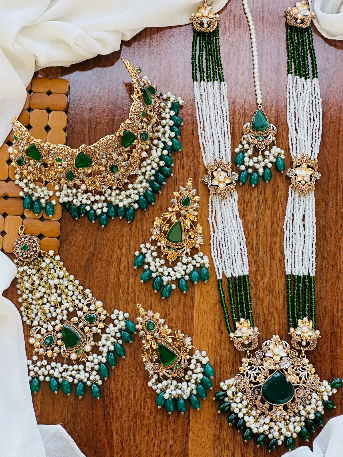 3D Mala bridal set