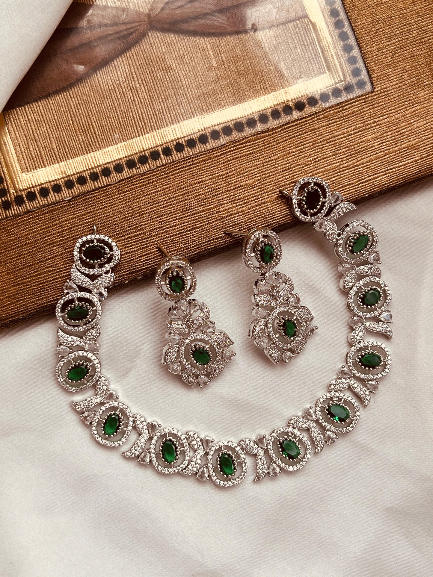 Zircon high quality necklace sets