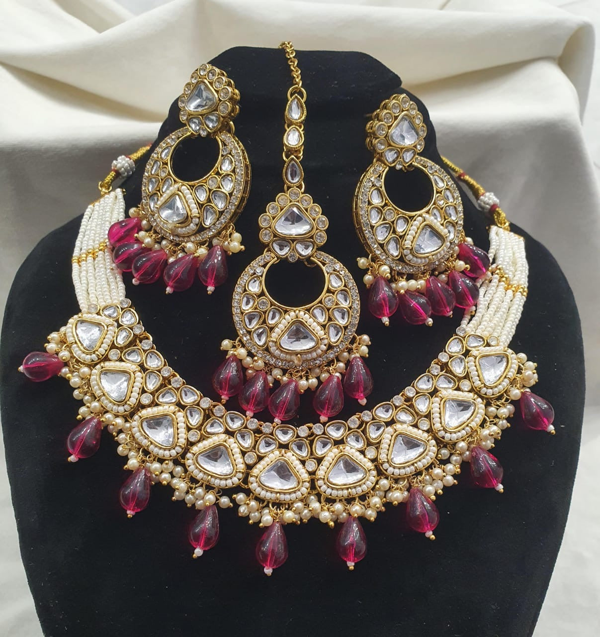 Kundan bridal set