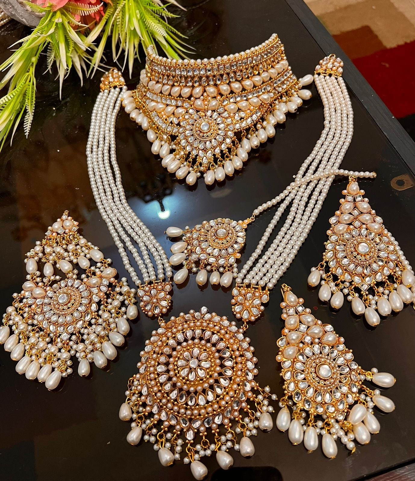 *Bridal Sets with Mala and Tikka/Bindiya*