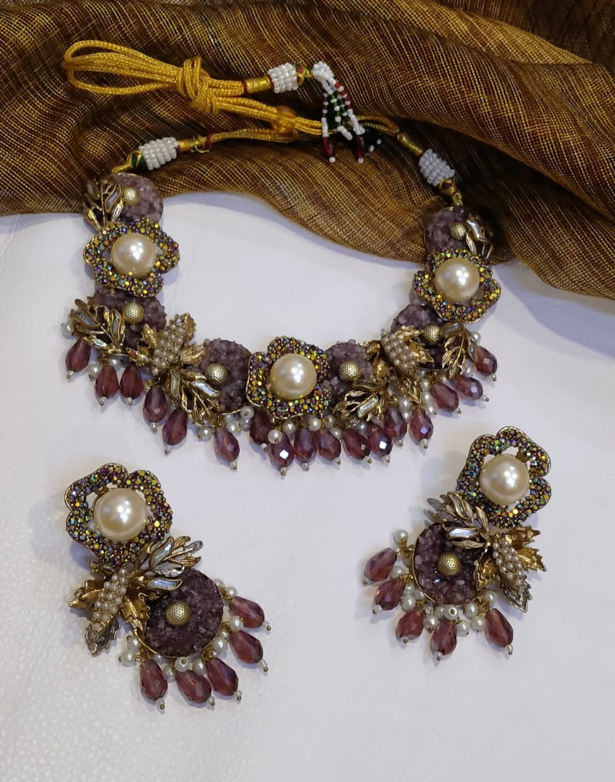 Handmade Turkish necklace sets