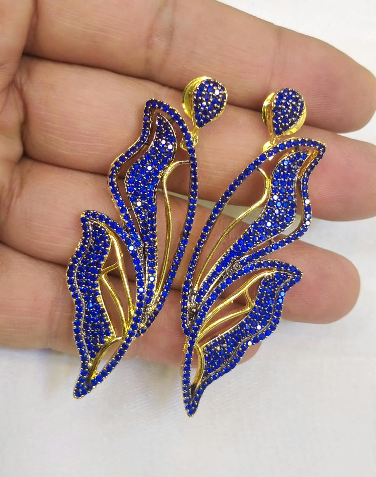 Butterfly earrings nino zircon