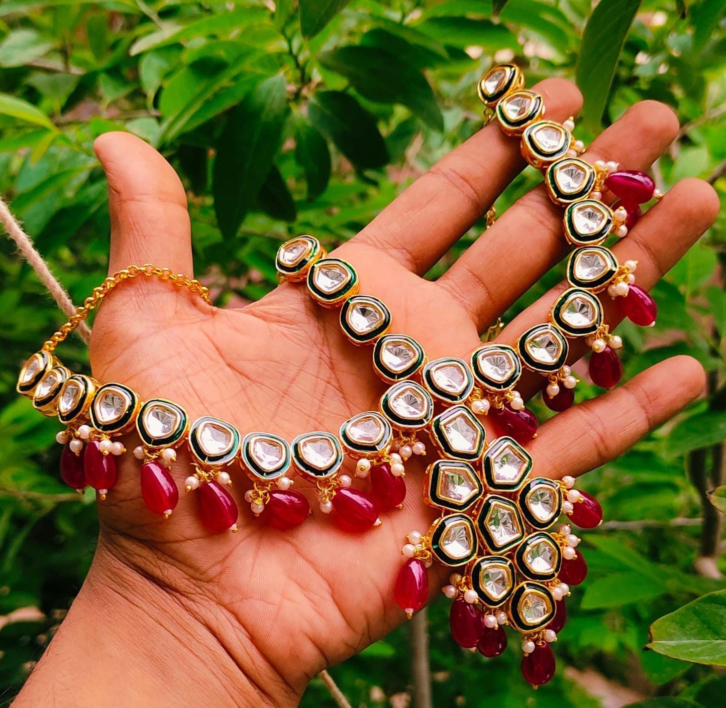 *Stylish Kundan (Head) MaathaPatti*