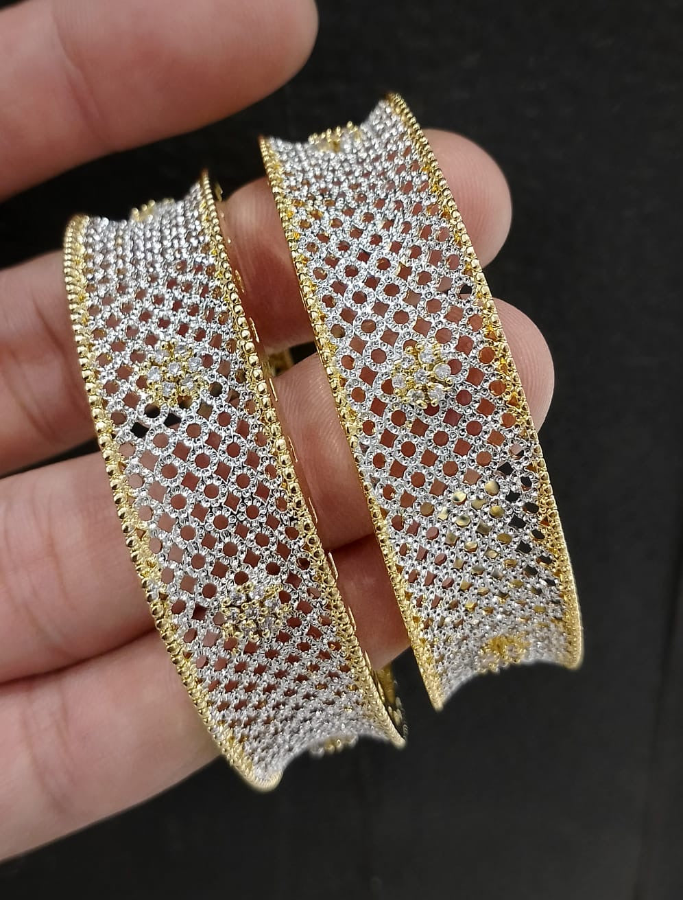 American diamond bangles