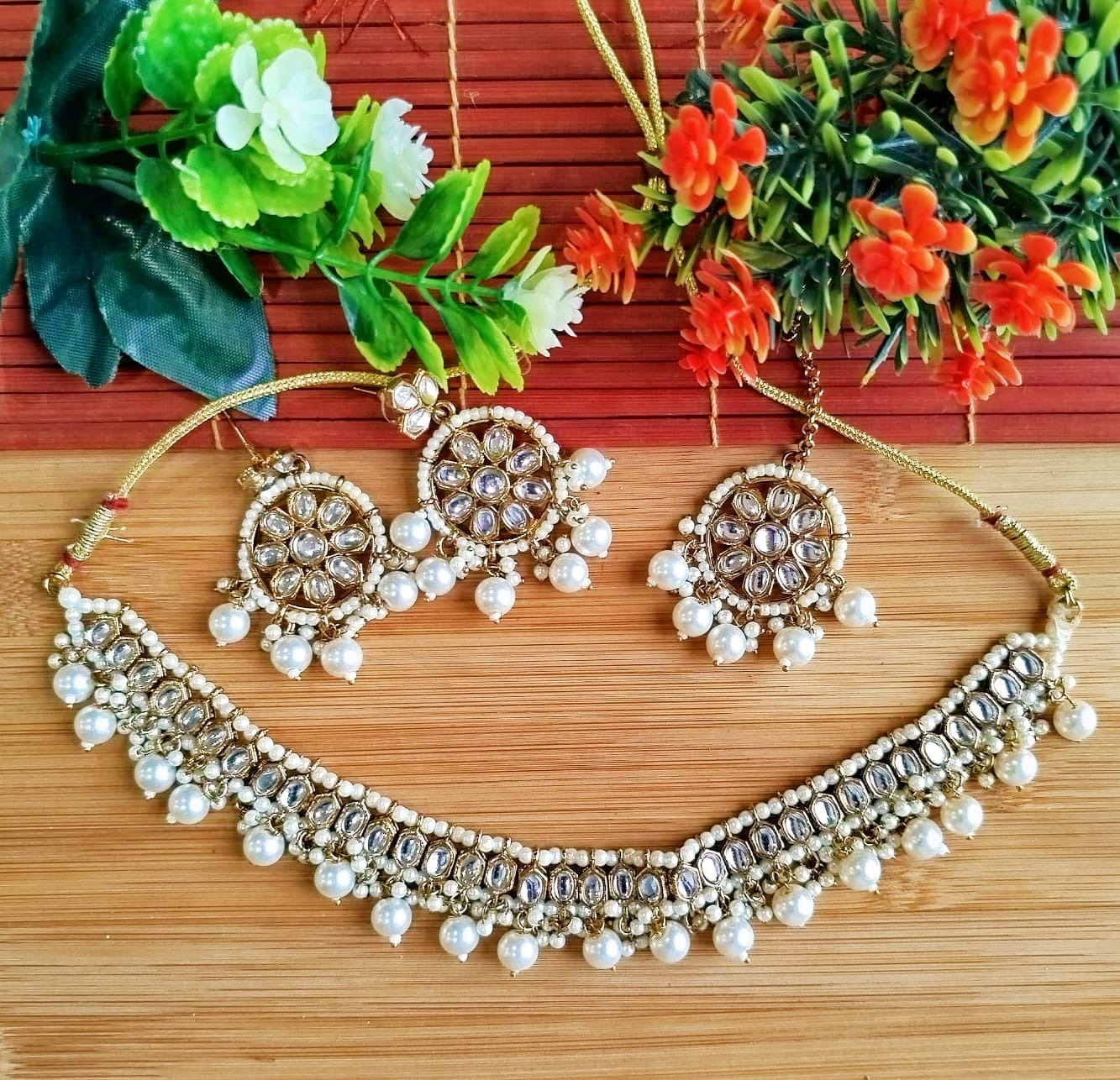 Indian Kundan set