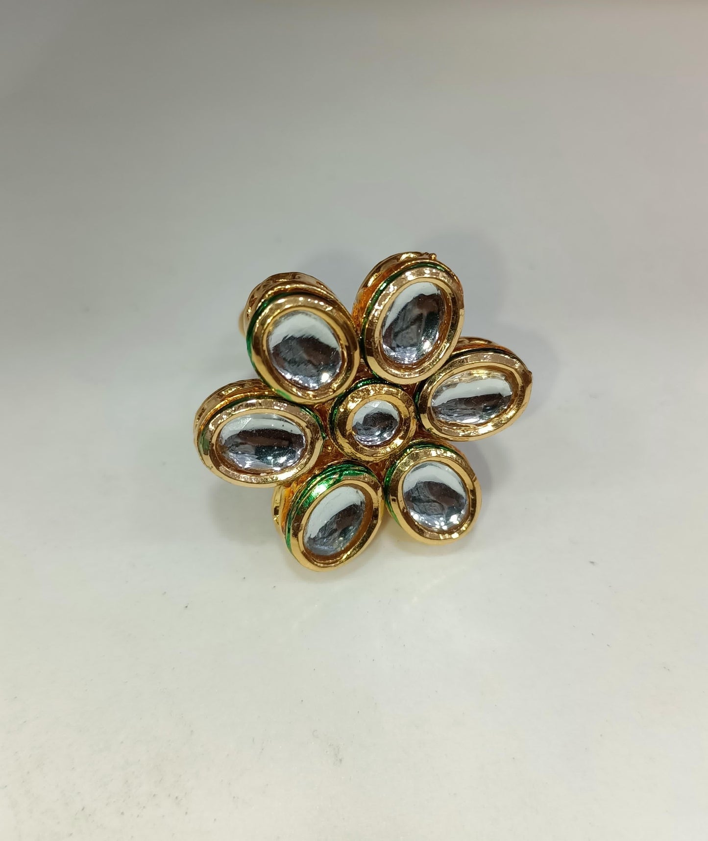 *Kundan Goldplated Rings*