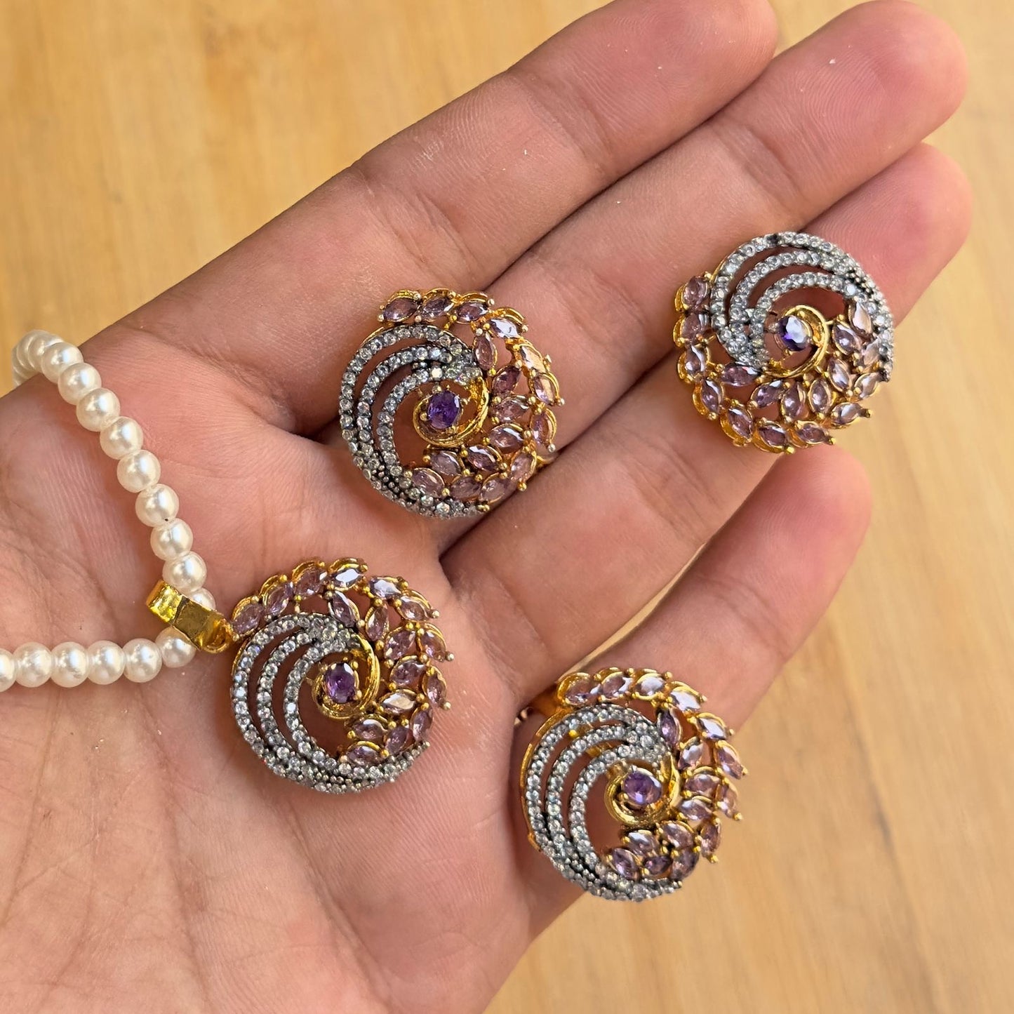 *Zircon Pendant/Kits Set*