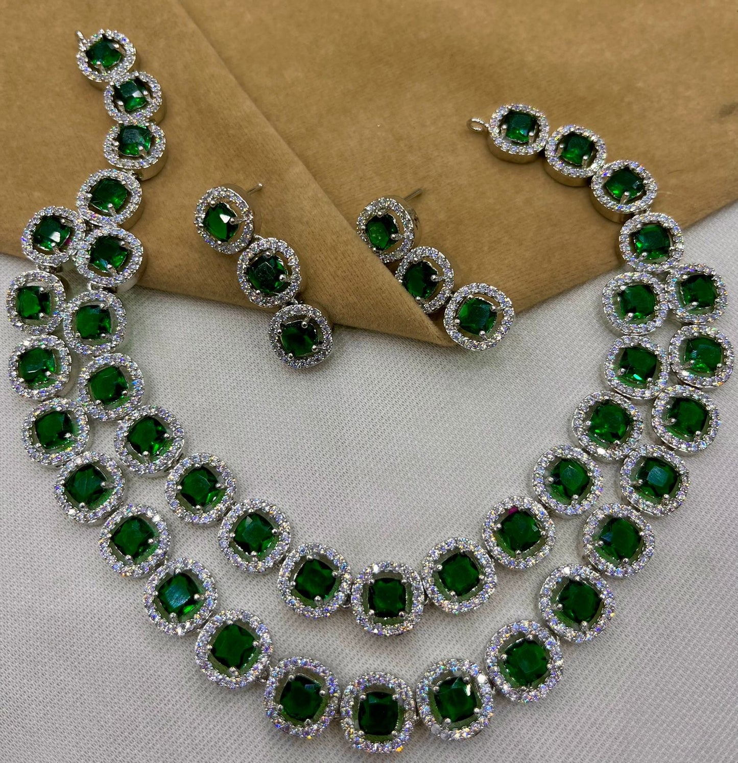 American diamond zircon sets