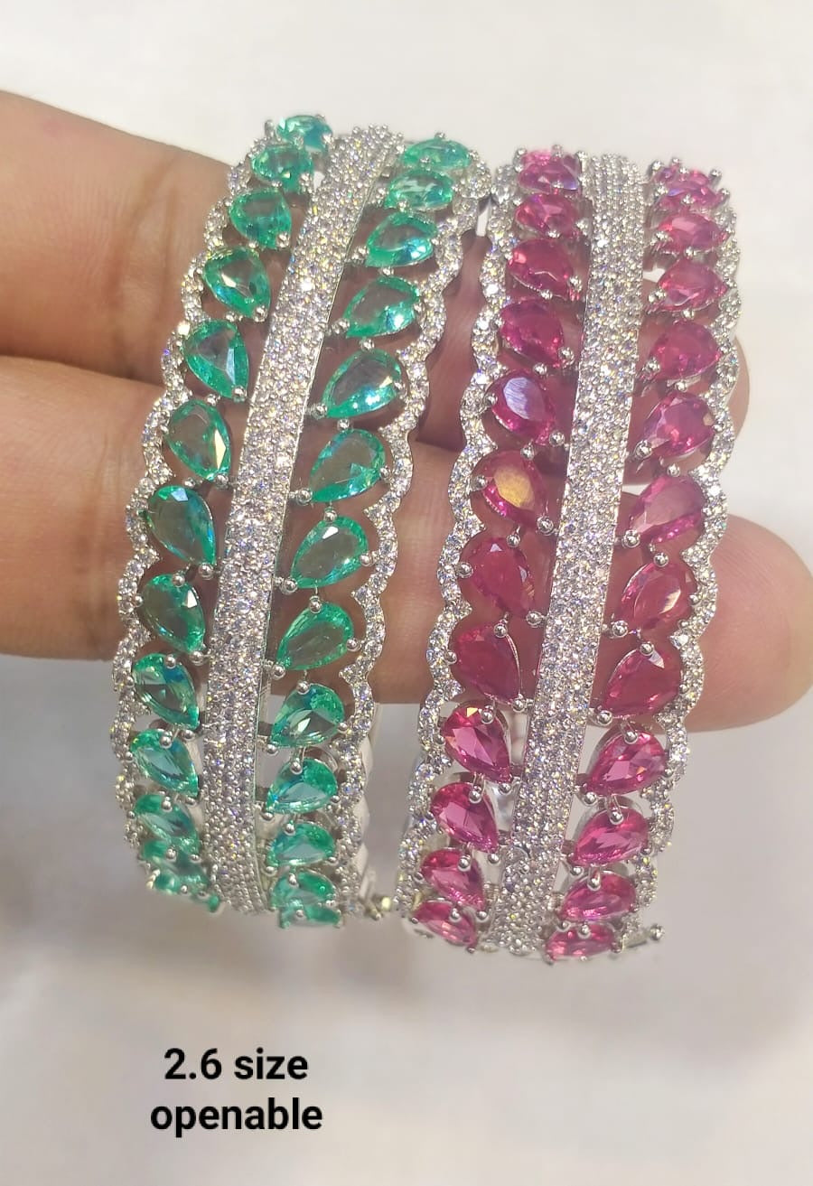 *Zircons Studded Single Kara’s/Bangles*