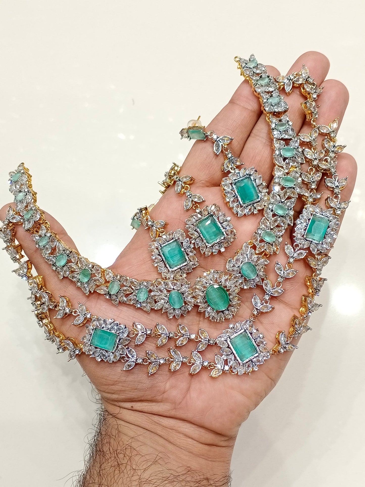 Zircon bridal set