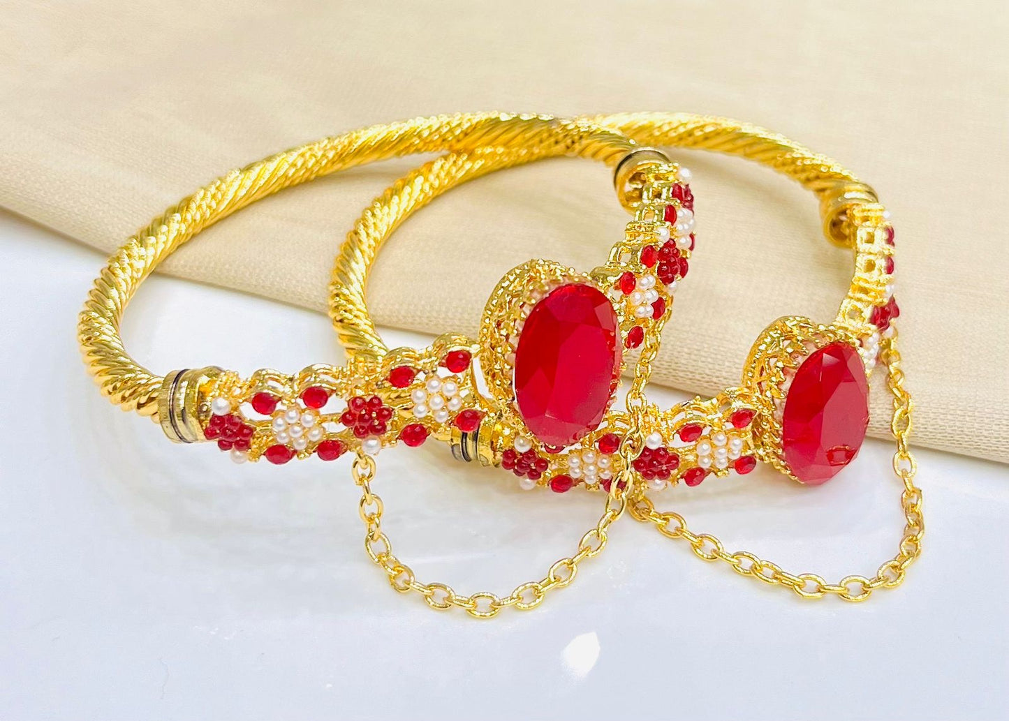 Adjustable bangles