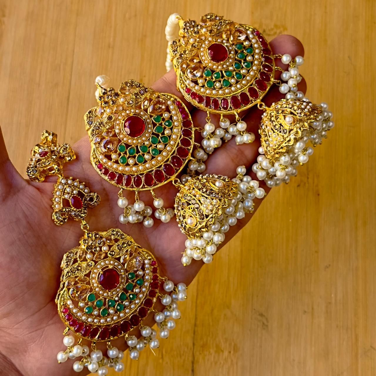 *Jhumka Tikka Set*