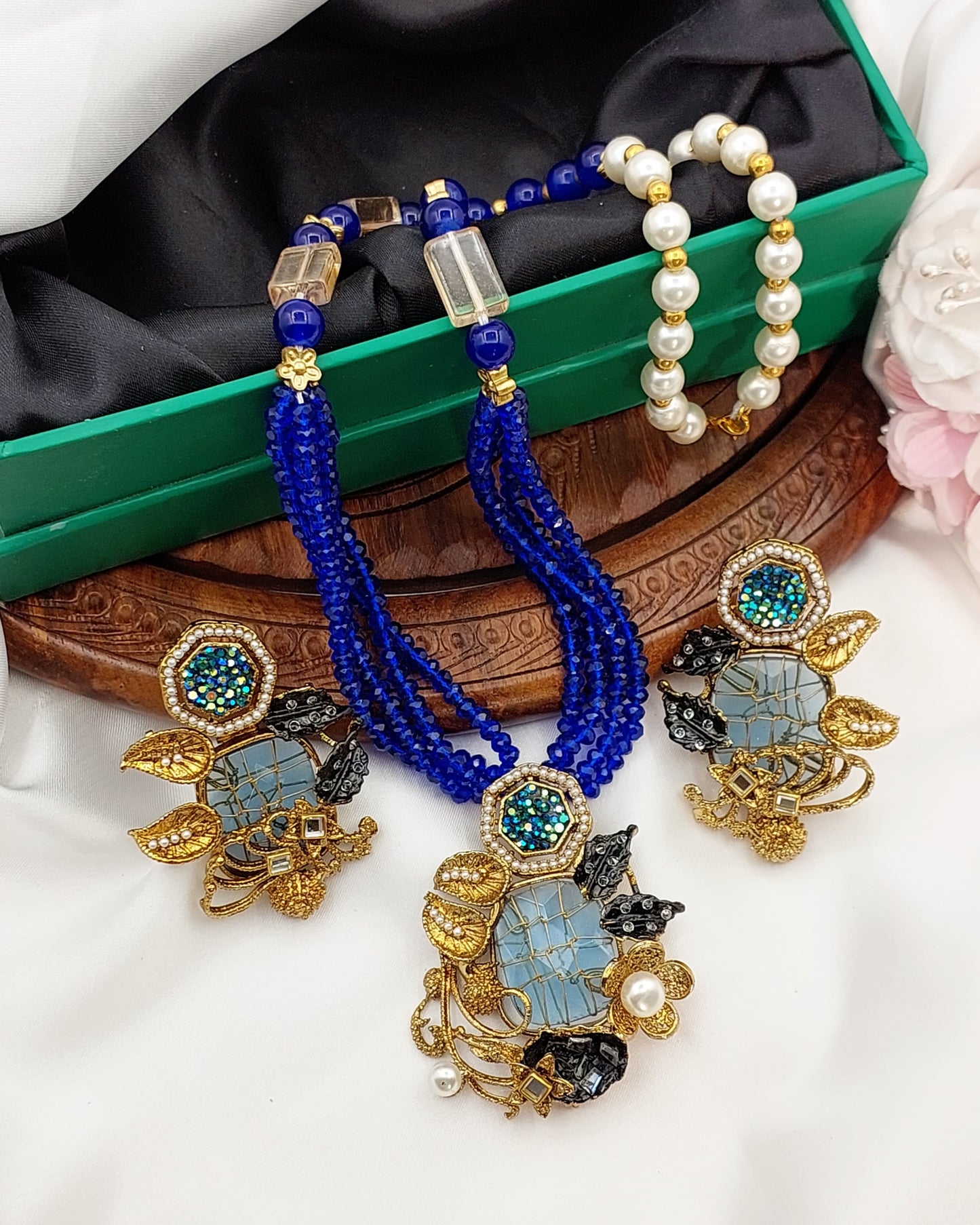 Designer Turkish stone fine quality Mala set