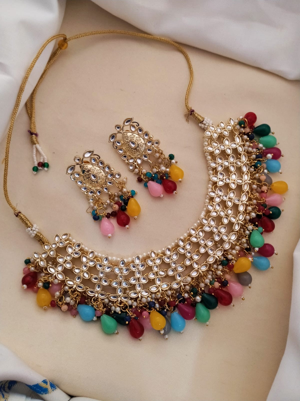 *Sheesh kundan necklace sets*