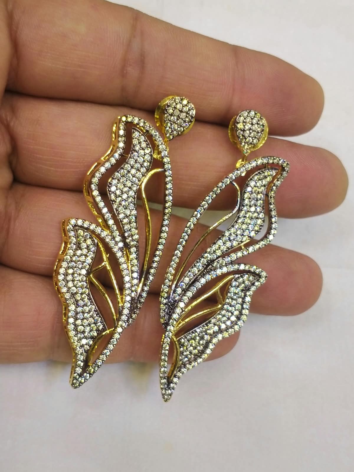 Butterfly earrings nino zircon