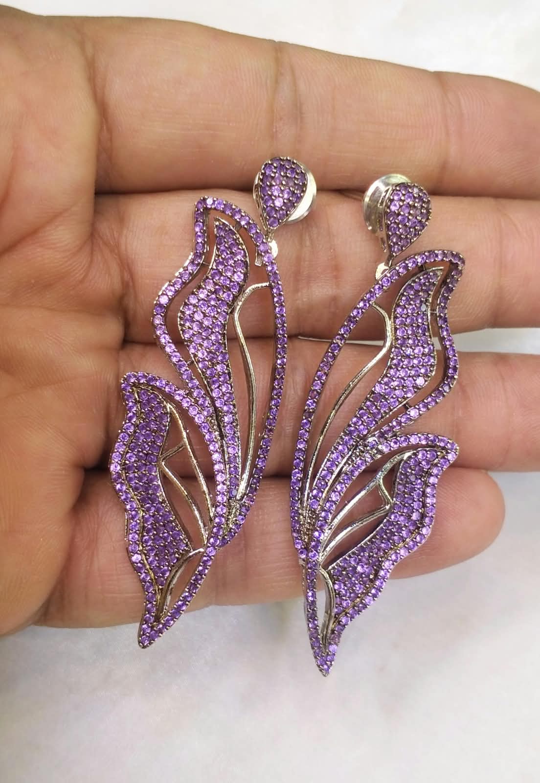 Butterfly earrings nino zircon