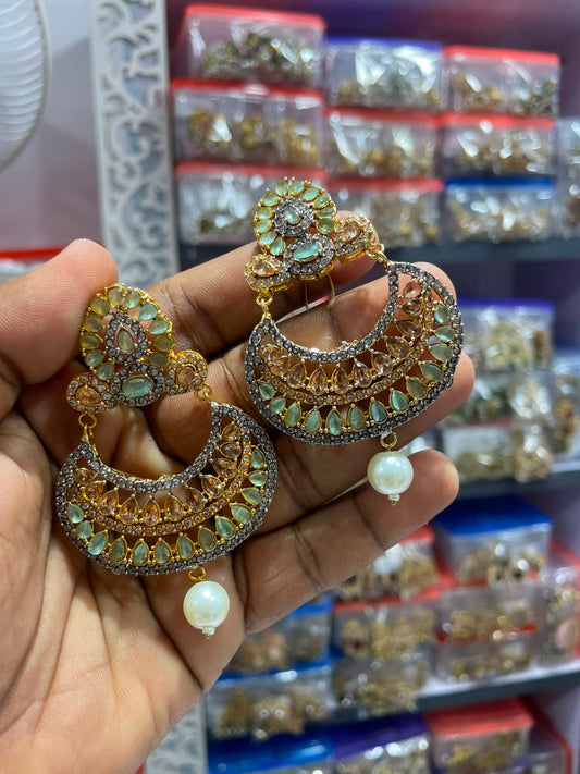 Most beautiful New Designer zerkon Earings