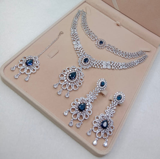 Zircon necklace sets