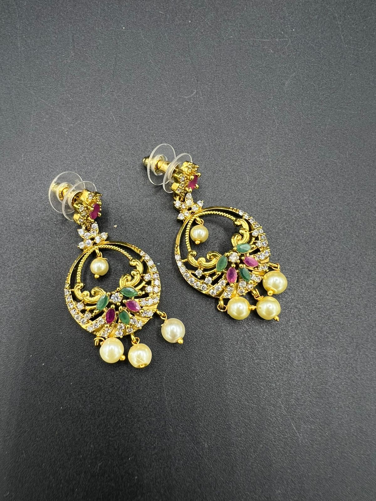 South indian baliya earrings