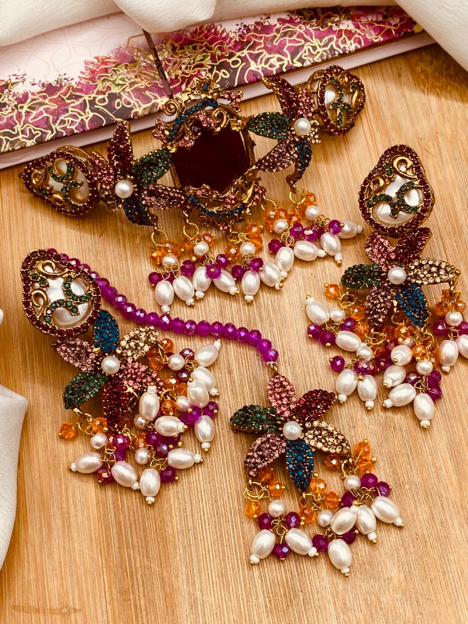 Beautiful turkish choker set