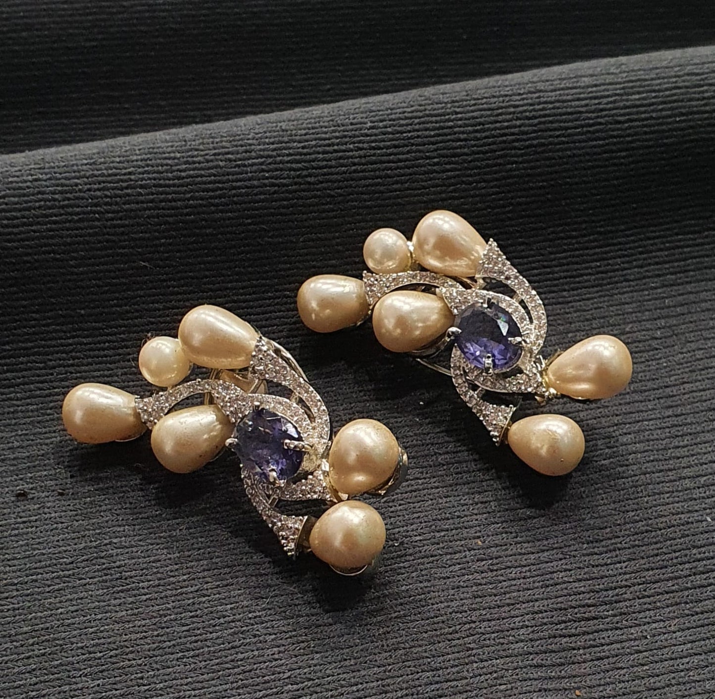 zircon earrings