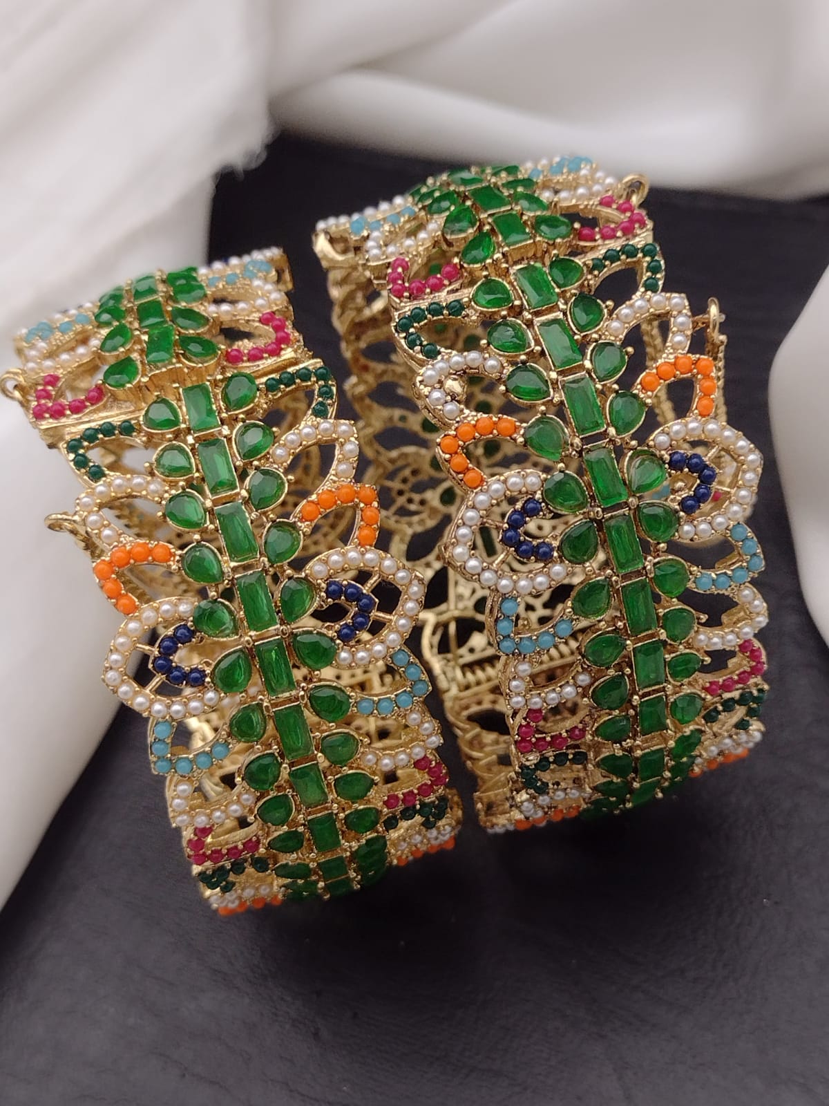 Broad karas Stylish  Open able 2 pieces