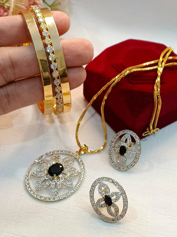 Zarcoon Locket Set and Bangles