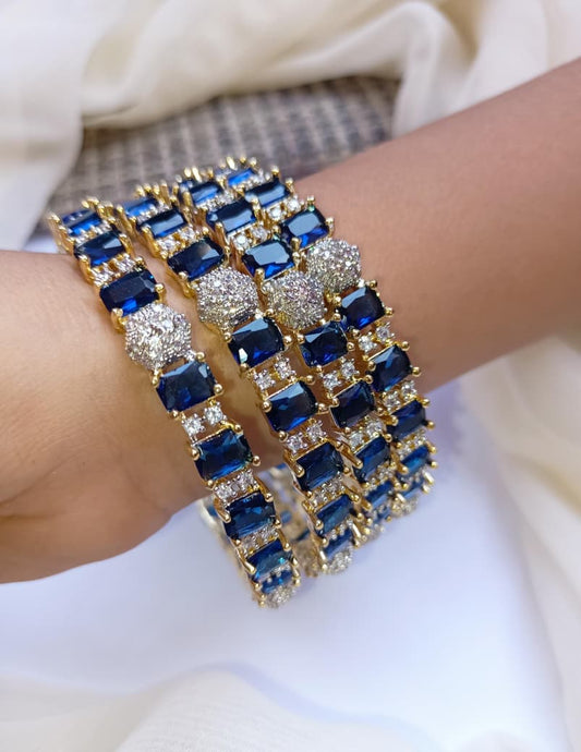 Premium Quality American Diamond Zarcon Bangels