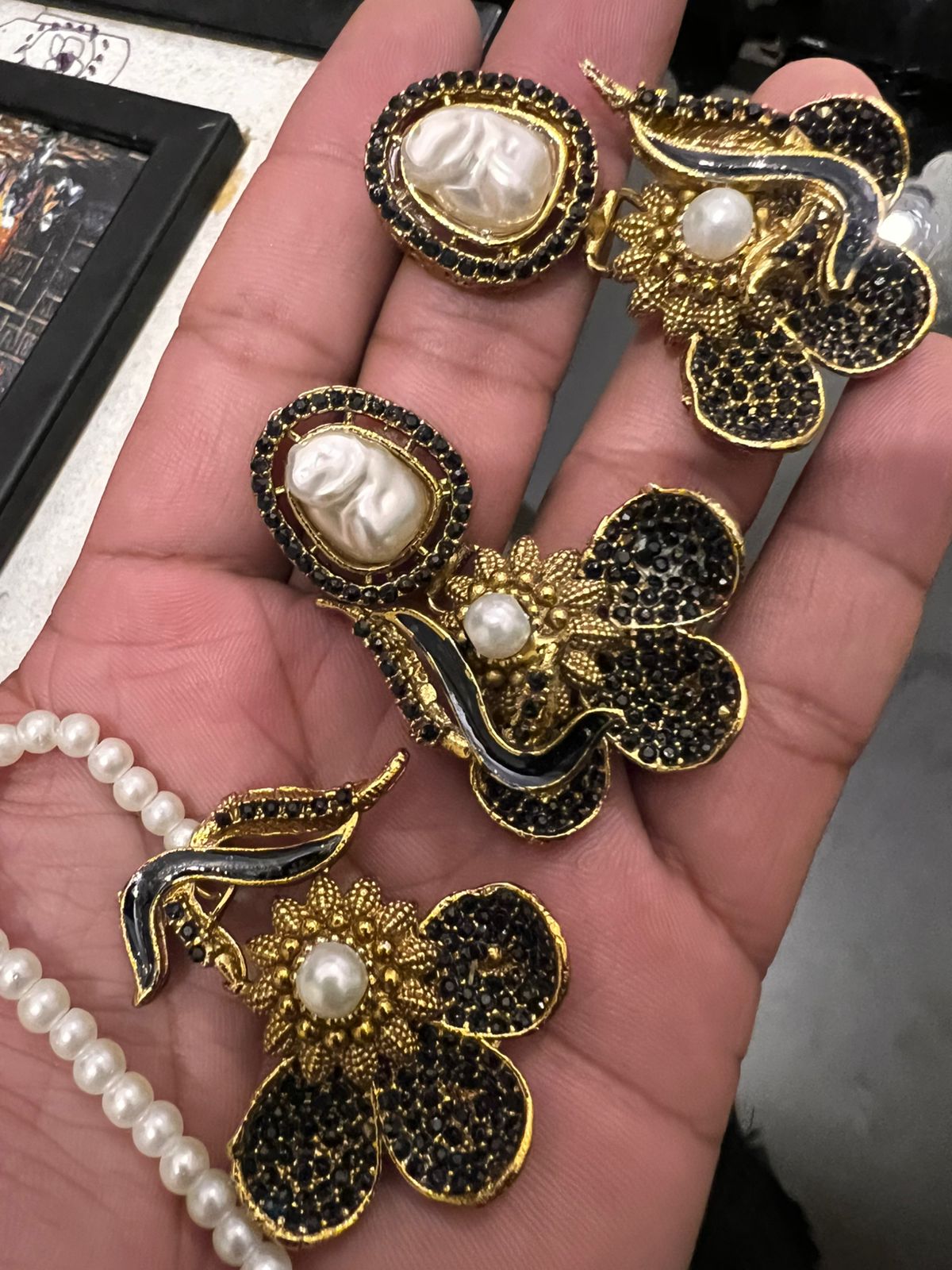 New Earrings tikka