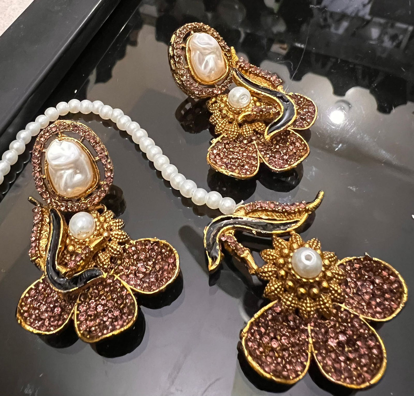 New Earrings tikka