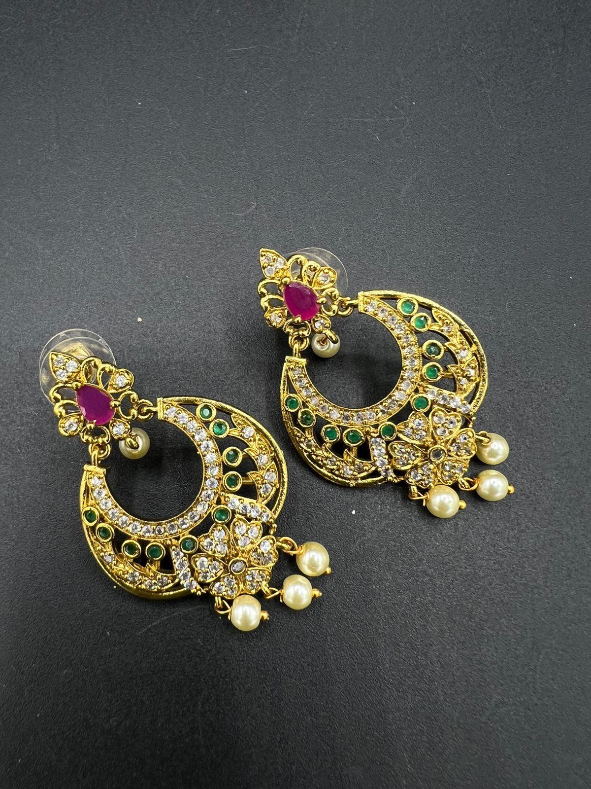 South indian baliya earrings