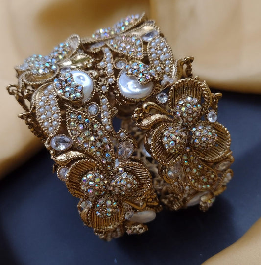 New design  Stylish  Navratn  Mother pal  Bangle  Open able