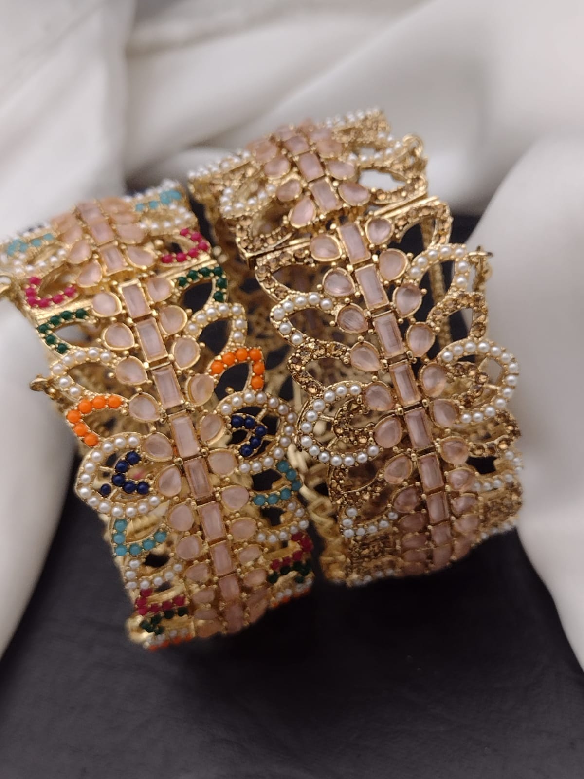Broad karas Stylish  Open able 2 pieces