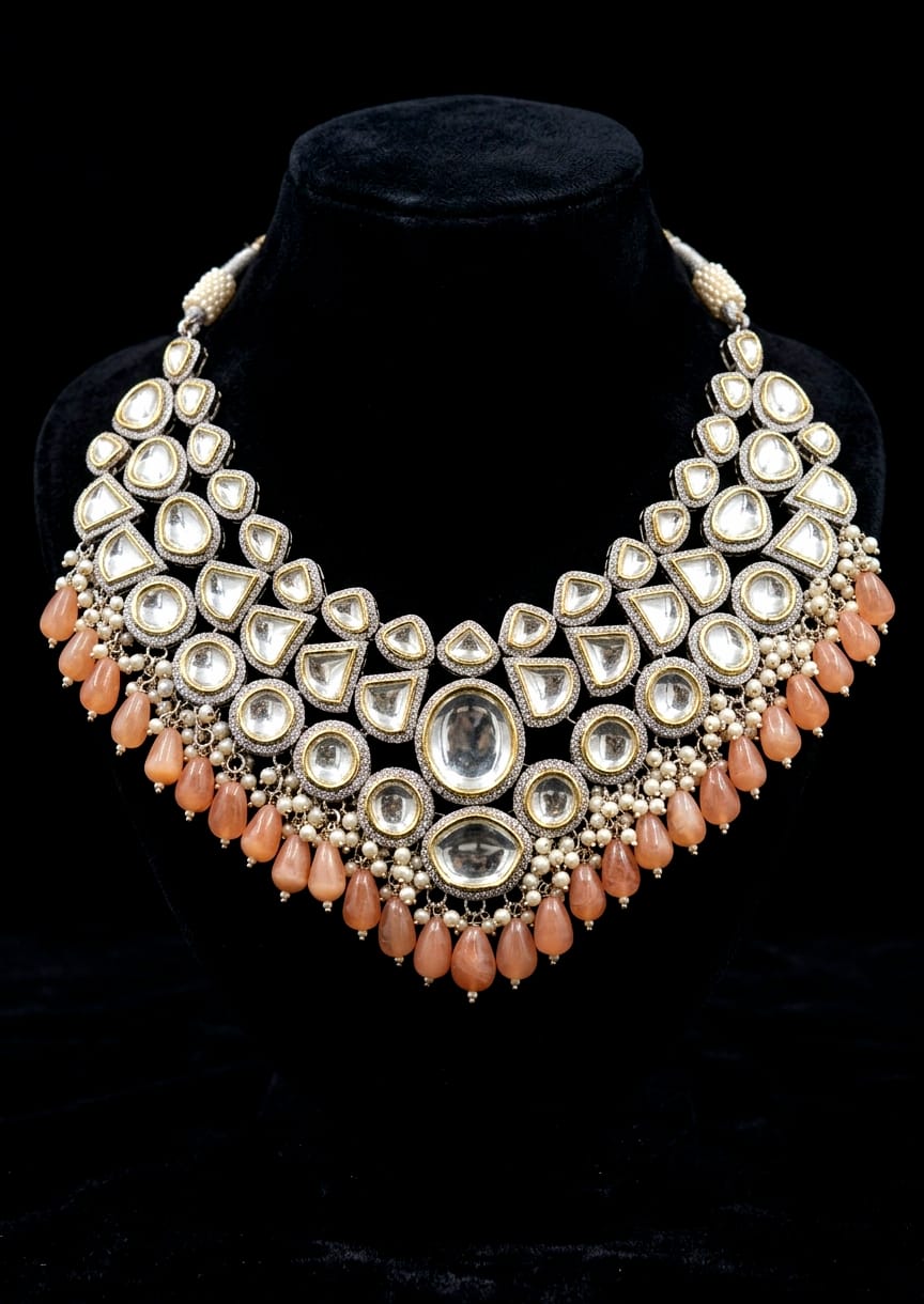 Thappa Kundan necklace sets