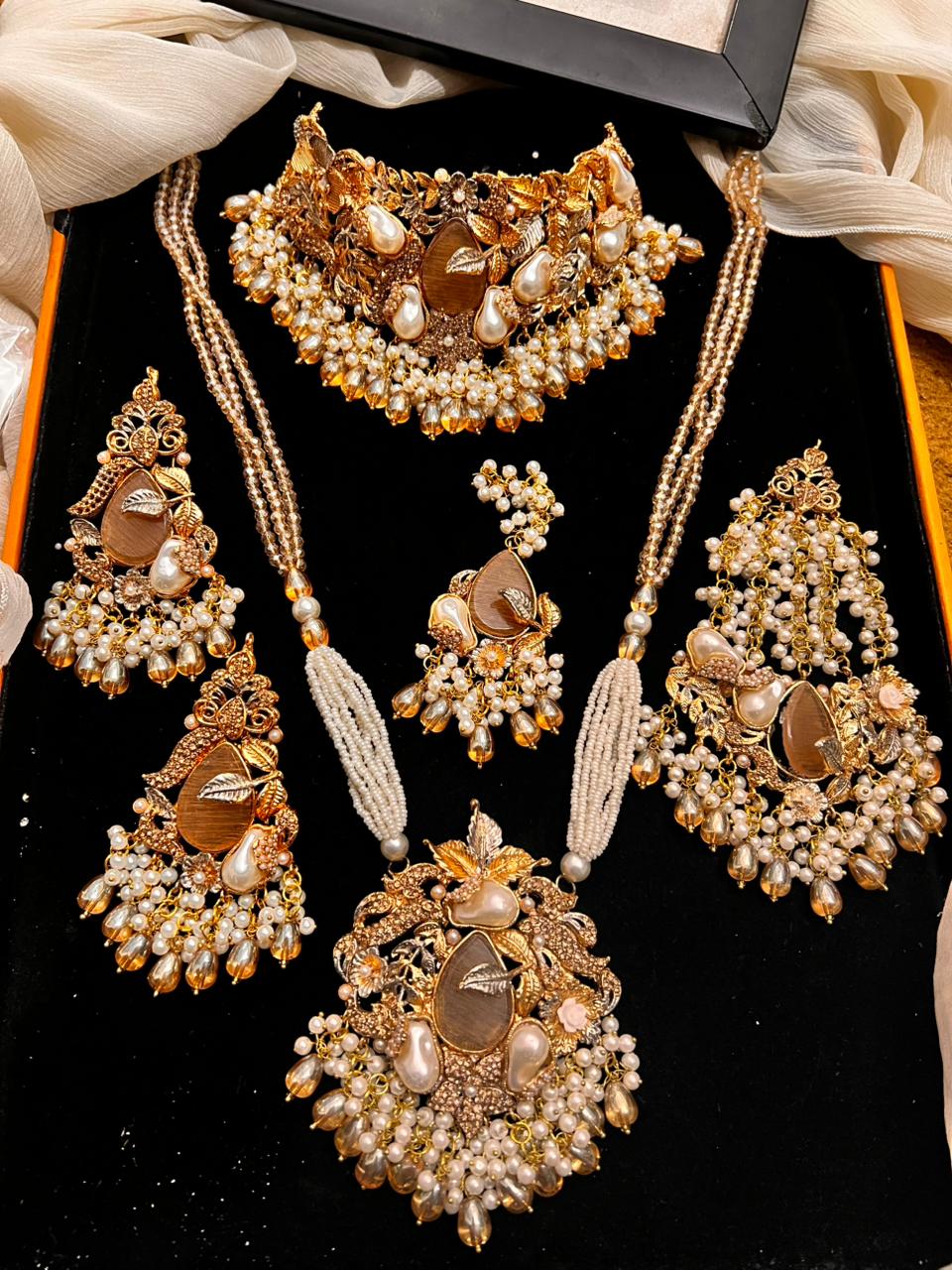 Bridal sets with mala