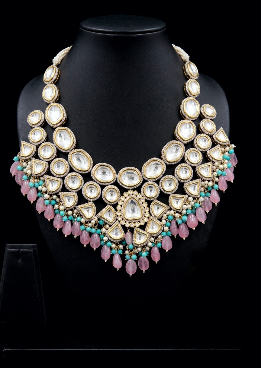Thappa Kundan necklace sets