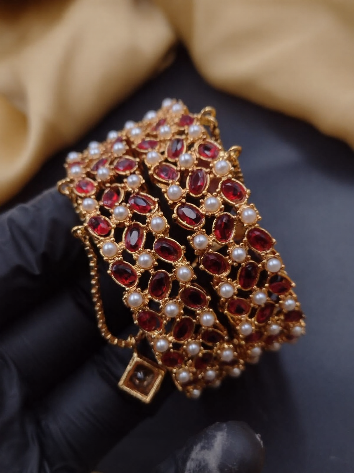 Pair bangles  New design Size  2.6 2.8